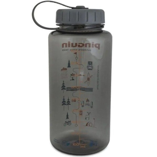 Фляга Pinguin Tritan Fat Bottle BPA-free фляга 1,0 L Gray 