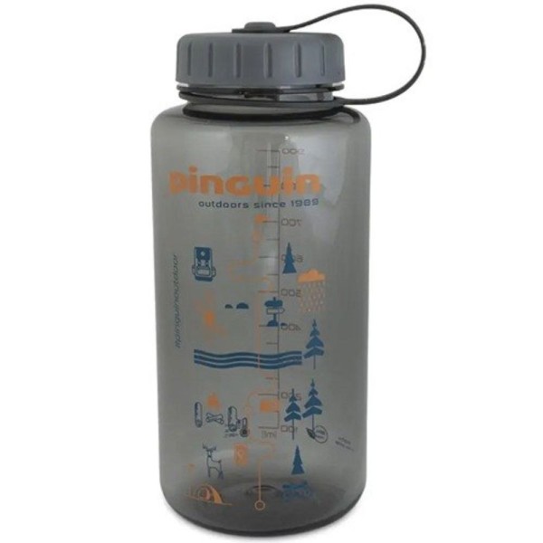 Фляга Pinguin Tritan Fat Bottle BPA-free фляга 1,0 L Gray 