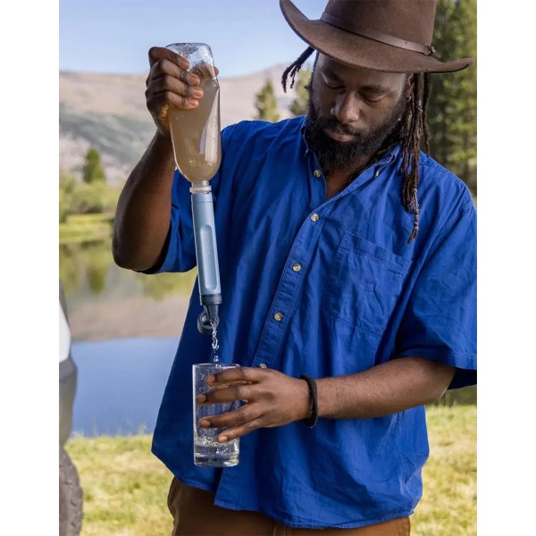 Фильтр для воды LifeStraw Peak Personal Dark Mountain Gray