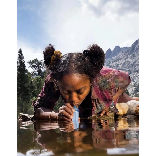 Фильтр для воды LifeStraw Peak Personal Dark Mountain Gray