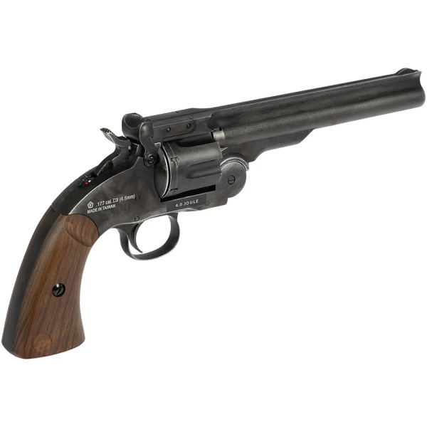 Револьвер пневматический ASG Schofield 6" 4,5 мм Pellet
