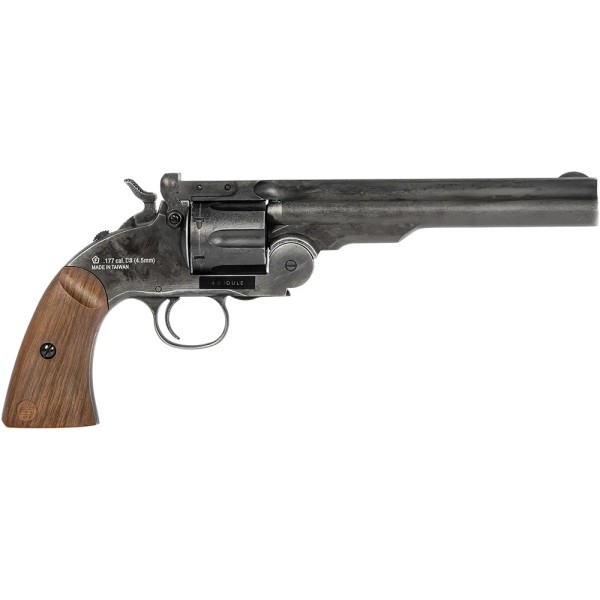 Револьвер пневматический ASG Schofield 6" 4,5 мм Pellet