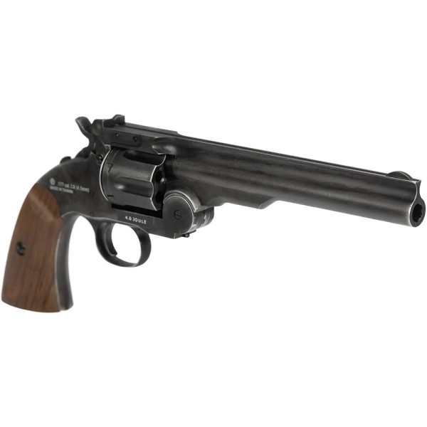 Револьвер пневматический ASG Schofield 6" 4,5 мм Pellet