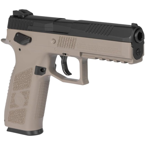 Пистолет пневматический ASG CZ P-09 Blowback 4,5 мм Pellet, black/fde