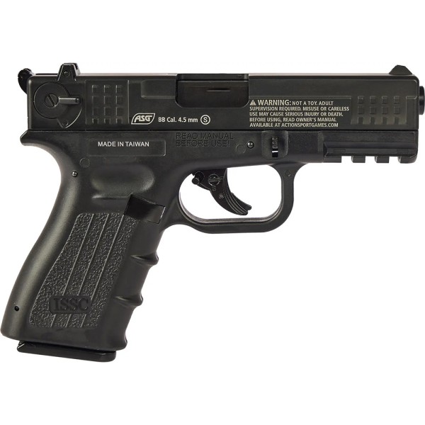 Пистолет пневматический ASG ISSC M22 4,5 мм BB black
