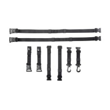 Набір ременців з пряжками Tasmanian Tiger Pouch Harness Adapter Black