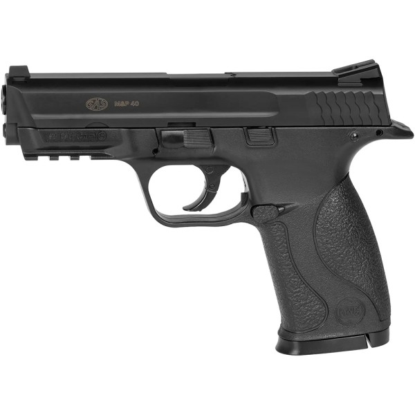 Пистолет пневматический SAS MP-40 пластик 4,5 мм BB