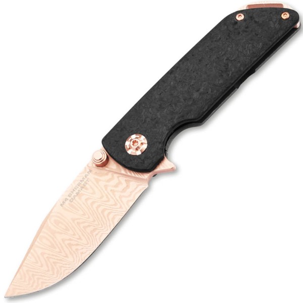 Нож Boker M4 Sherman Damast Rose Gold 110118DAM