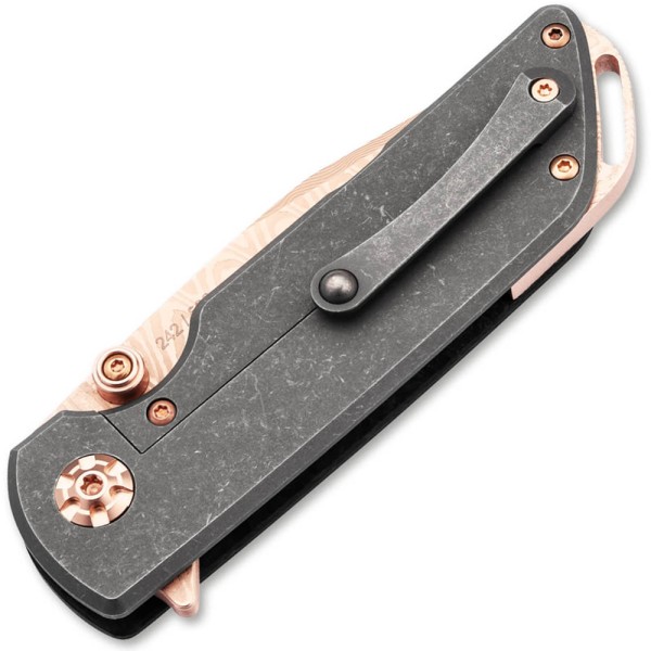 Нож Boker M4 Sherman Damast Rose Gold 110118DAM