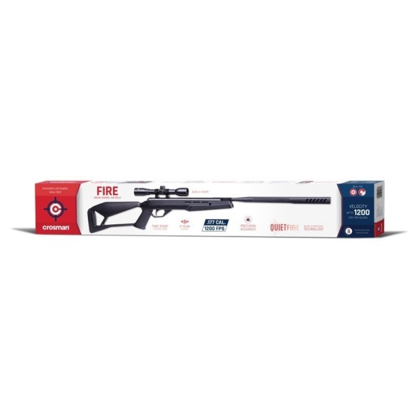 Винтовка пневматическая Crosman Fire NP с прицелом Center Point 4x32, кал. 4.5, CF7SXS
