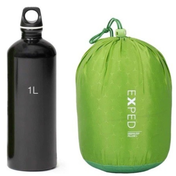 Подушка Exped DOWN PILLOW L lichen forest салатовый