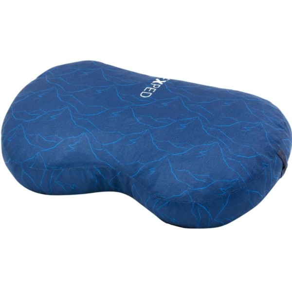 Подушка Exped DOWN PILLOW L navy mountain темно-синяя