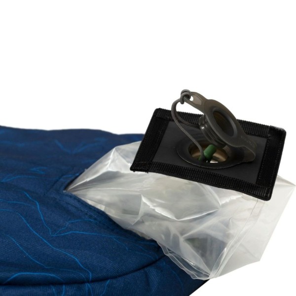 Подушка Exped DOWN PILLOW L navy mountain темно-синяя