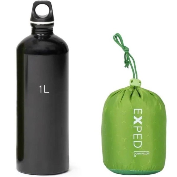 Подушка Exped DOWN PILLOW M lichen forest салатовый