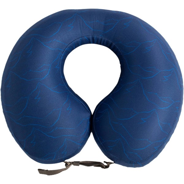 Подушка Exped NECK PILLOW DELUXE navy mountain темно-синяя
