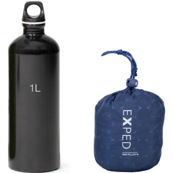 Подушка Exped REM PILLOW L navy синяя