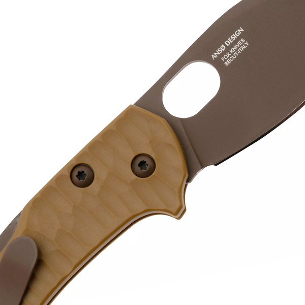 Ніж Fox Zero 2.0 Desert Warrior coyote tan
