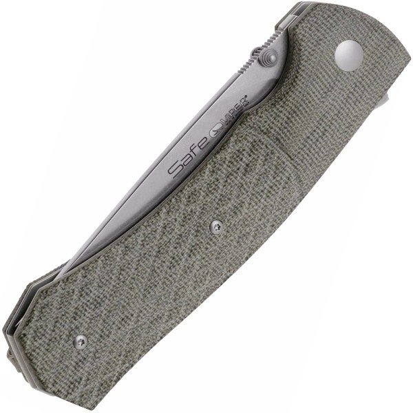 Ніж Viper Safe, Green Canvas Micarta