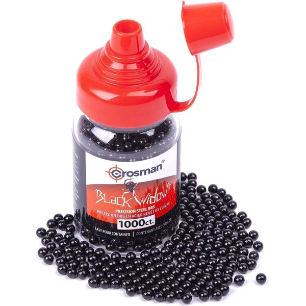 Пули Crosman для пневматических винтовок Black Widow 1000 Count, кал 4.5 мм, CBW1K