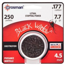 Пули Crosman Black Widow 0.49 гр. .250 шт. кал. 4.5мм, CBW776P