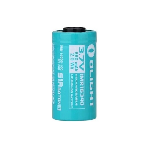 Акумуляторна батарея Olight IMR16340 (СR123), 550mAh, Li-ion