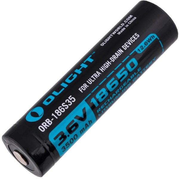 Аккумуляторная батарея Olight 18650 HDС (10A) 3500mAh
