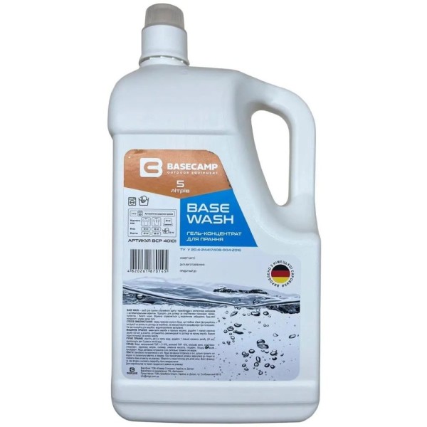 Засіб для прання гель-концентрат Base Camp Base Wash 5 l