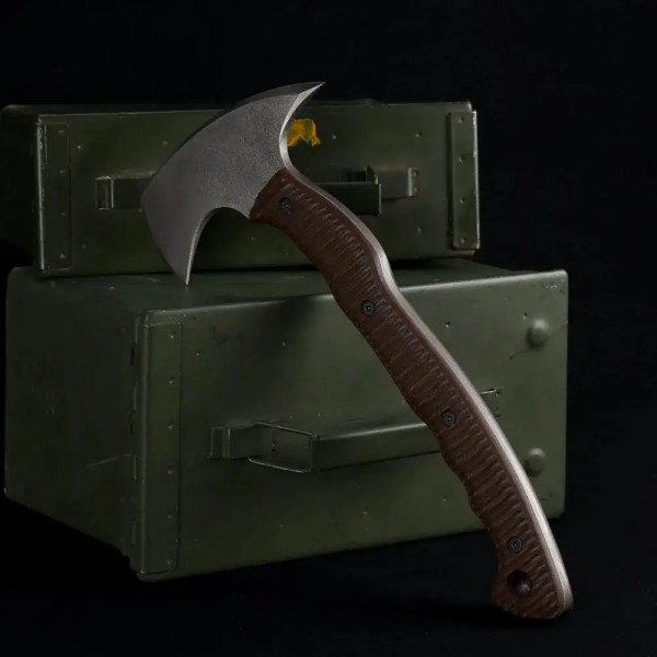 Сокира AncientSmithy Tactical tomahawk with blade and spike 13.77" - polymer composite handle