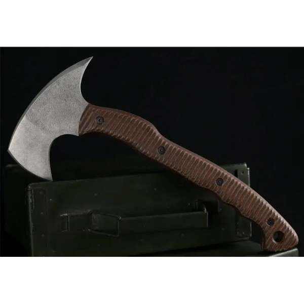 Сокира AncientSmithy Tactical tomahawk with blade and spike 13.77" - polymer composite handle
