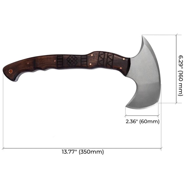 Топор AncientSmithy Hand forged tomahawk Nanook