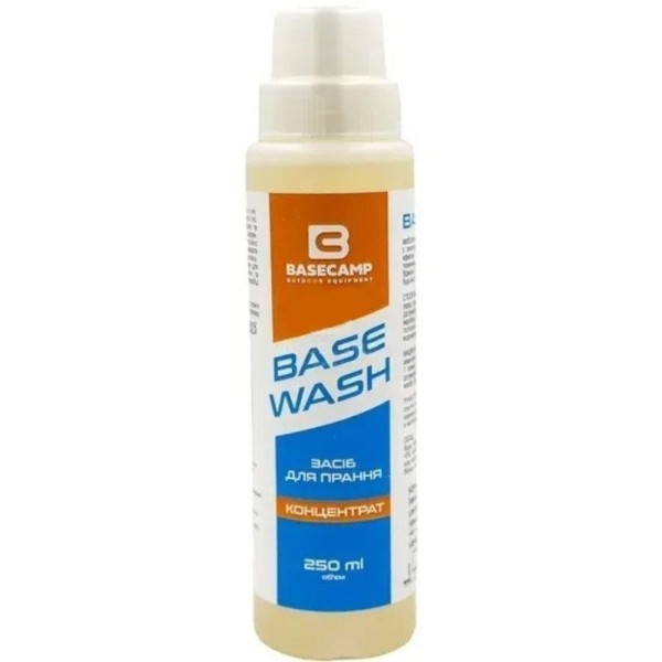 Гель-концентрат для сильно забруднених речей Base Camp Textile Deep Wash 250 ml
