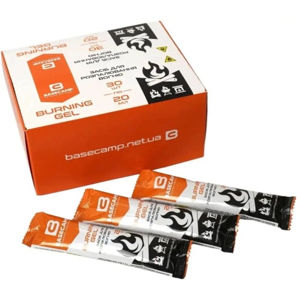 Гель для розжига Base Camp Burning Gel 20 ml (30 шт)