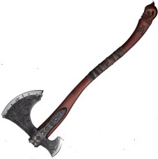 Сокира AncientSmithy Hand-forged Leviathan axe with leather wrap