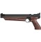 Пістолет пневматичний Crosman P1377BR American Classic, коричневий, калібр 4.5 мм, P1377BR