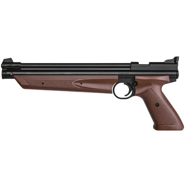 Пістолет пневматичний Crosman P1377BR American Classic, коричневий, калібр 4.5 мм, P1377BR