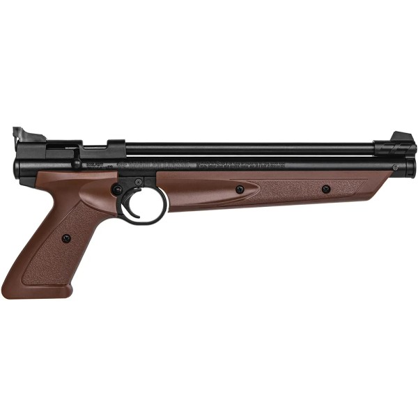 Пістолет пневматичний Crosman P1377BR American Classic, коричневий, калібр 4.5 мм, P1377BR