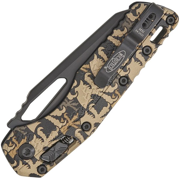 Ніж Microtech MSI S/E Black Standard Polymer Claw Burst Сamo