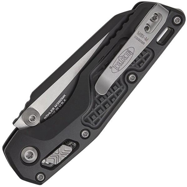 Нож Microtech MSI Ram-lok Mini Black Standard Frag Aluminium Black