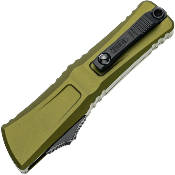 Нож Microtech Combat Troodon D/E Gen III Od Green Полусерейтор