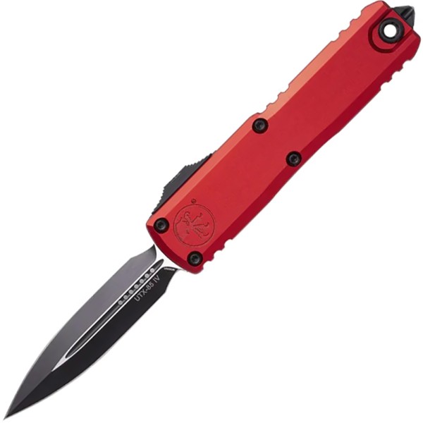Нож Microtech UTX-85 GEN IV Black Standard Red