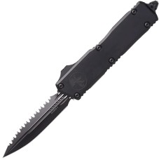 Нож Microtech Scarab II Gen III Executive D/E Black Серейтор