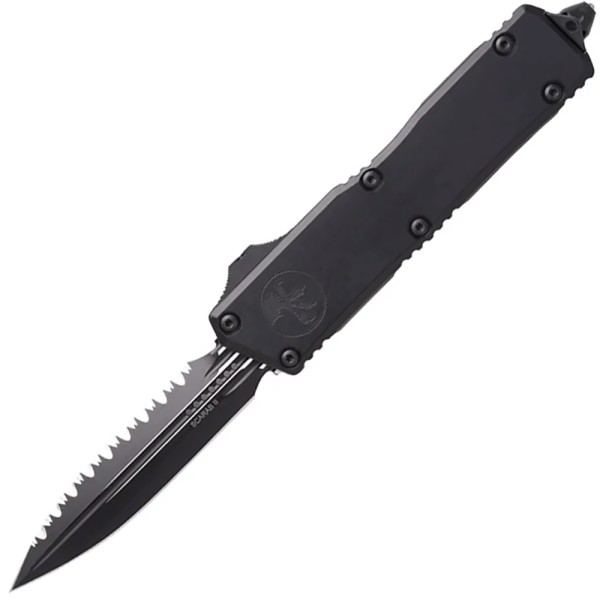 Нож Microtech Scarab II Gen III Executive D/E Black Серейтор