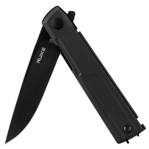Нож Ruike складной D712-B, (7.7 см) 8Cr13MoV/G10 Черный