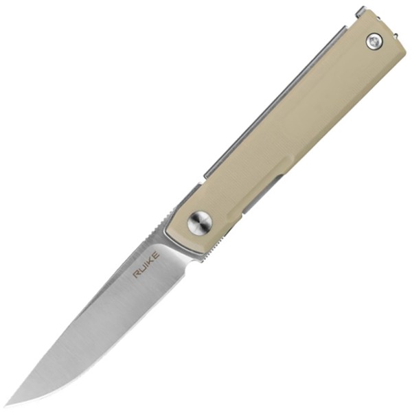 Нож Ruike складной D712-T, (7.7 см) 8Cr13MoV/G10 Белый