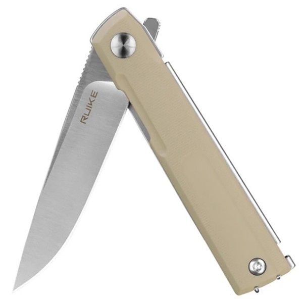 Нож Ruike складной D712-T, (7.7 см) 8Cr13MoV/G10 Белый