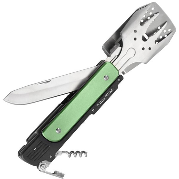 Мультитул для барбекю Roxon S601, зелений