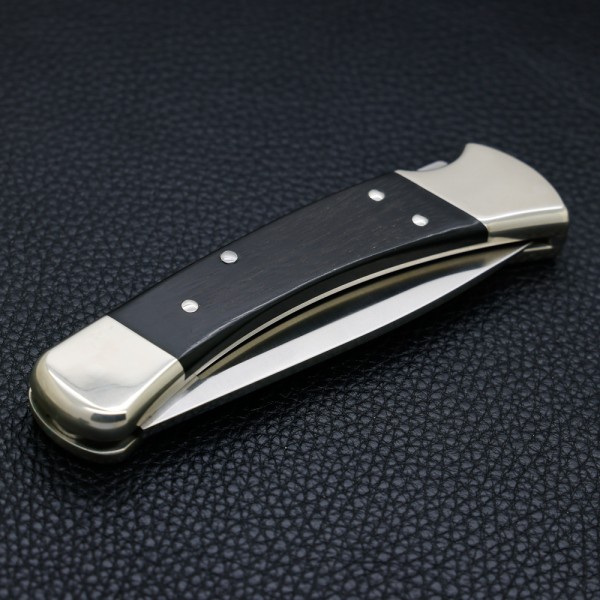 Нож Buck Folding Hunter 110, Nickel Silver, Drop Point