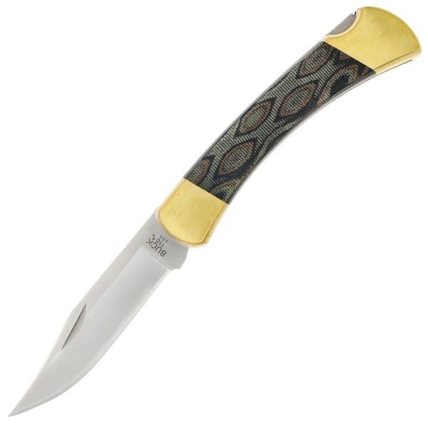 Нож Buck 110 Folding Hunter SMKW Exclusive, Python Micarta, MagnaCut