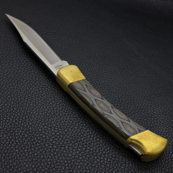 Нож Buck 110 Folding Hunter SMKW Exclusive, Python Micarta, MagnaCut