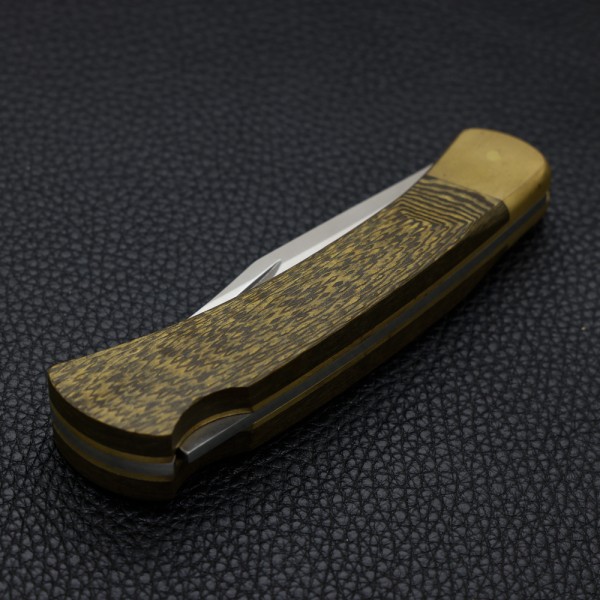 Нож Buck 110 Folding Hunter, January 2025 BOTM, S35VN, Richlite handle